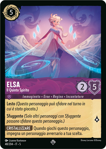 Elsa Il Quinto Spirito